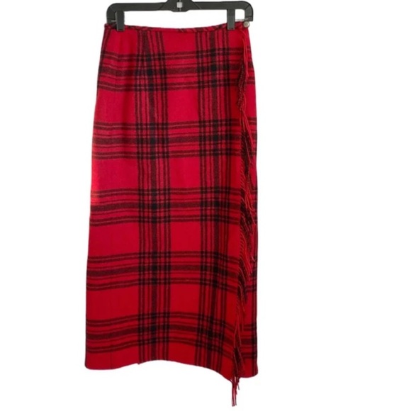 Vintage 90’s Eddie Bauer Wool Maxi Skirt - Picture 1 of 5